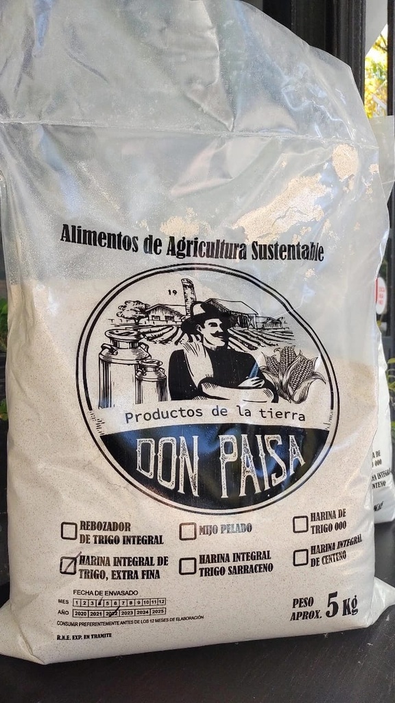 Harina de centeno  25kg - Paisa