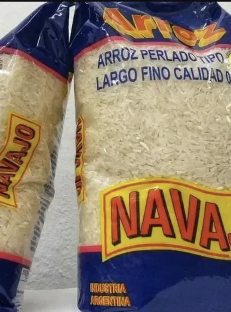 Arroz Blanco Largo fino Navajo 500grs
