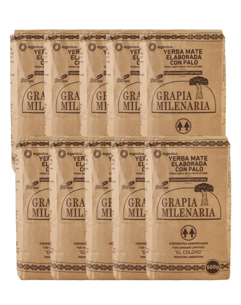 Yerba Grapia milenaria 500grs