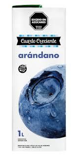 Jugo de Arandano tetra brick x 1000cc CUARTO CRECIENTE