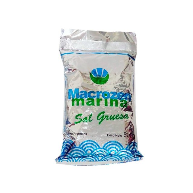 Sal marina gruesa MACROZEN 500grs
