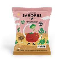 NUESTROS SABORES -TOMATE, LIMA Y CILANTROTostaditas horneadas de arroz y lupino x 50g