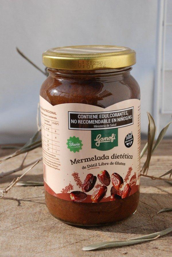 mermelada de datiles con stevia x400g