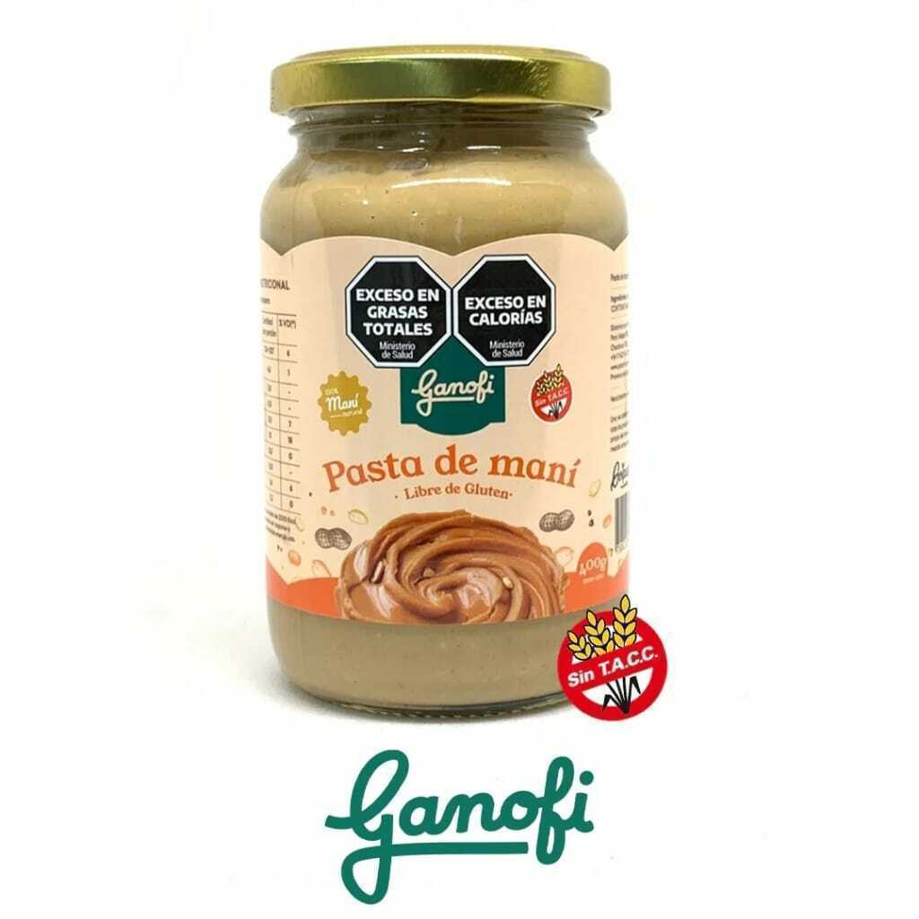 GANOFI - PASTA DE MANI X 400 GRS