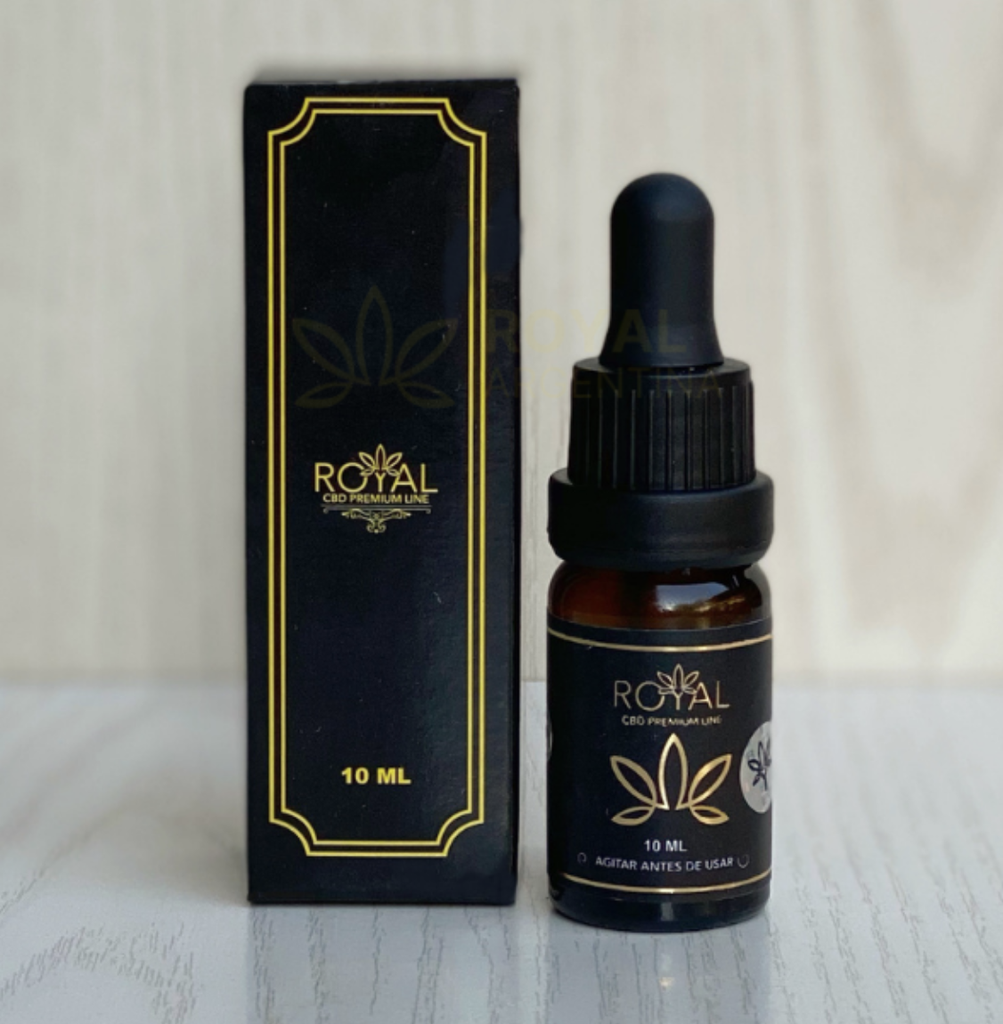 ROYAL - Aceite sublingual Premium CBD 39,9% (Chile) x 10ml