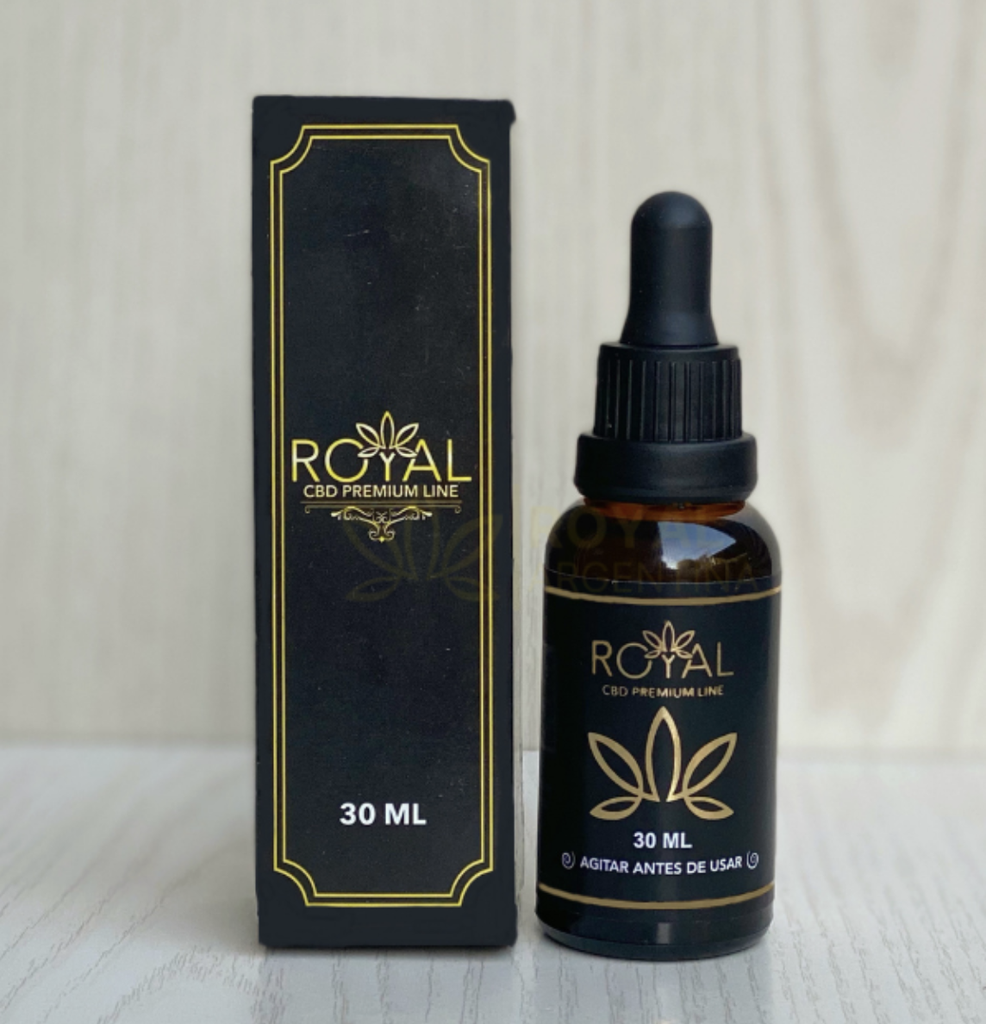 ROYAL - Aceite sublingual Premium CBD 39,9% (Chile) x 30ml