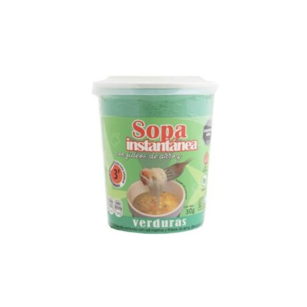 ARGENDIET - Sopa instantanea en pote verduras x 30g