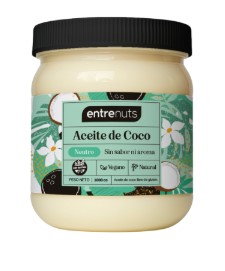 ENTRE NUTS - Aceite de coco 1000cm³ neutro - COCO NUTS
