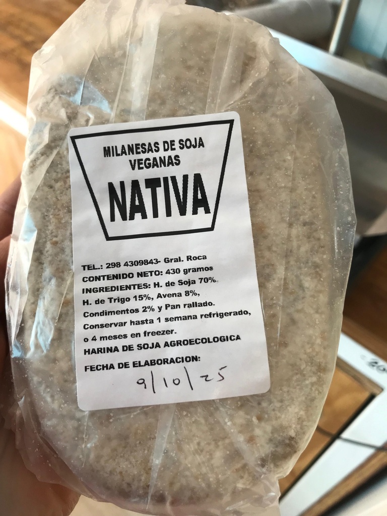 Nativa - milanesas de soja x4
