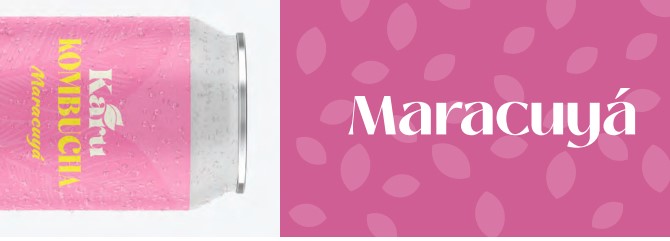 Kombucha Karu Maracuya lata 360cc