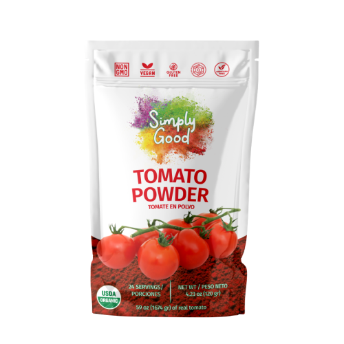 Tomate en polvo Orgánico doypack 120grs Simply Good