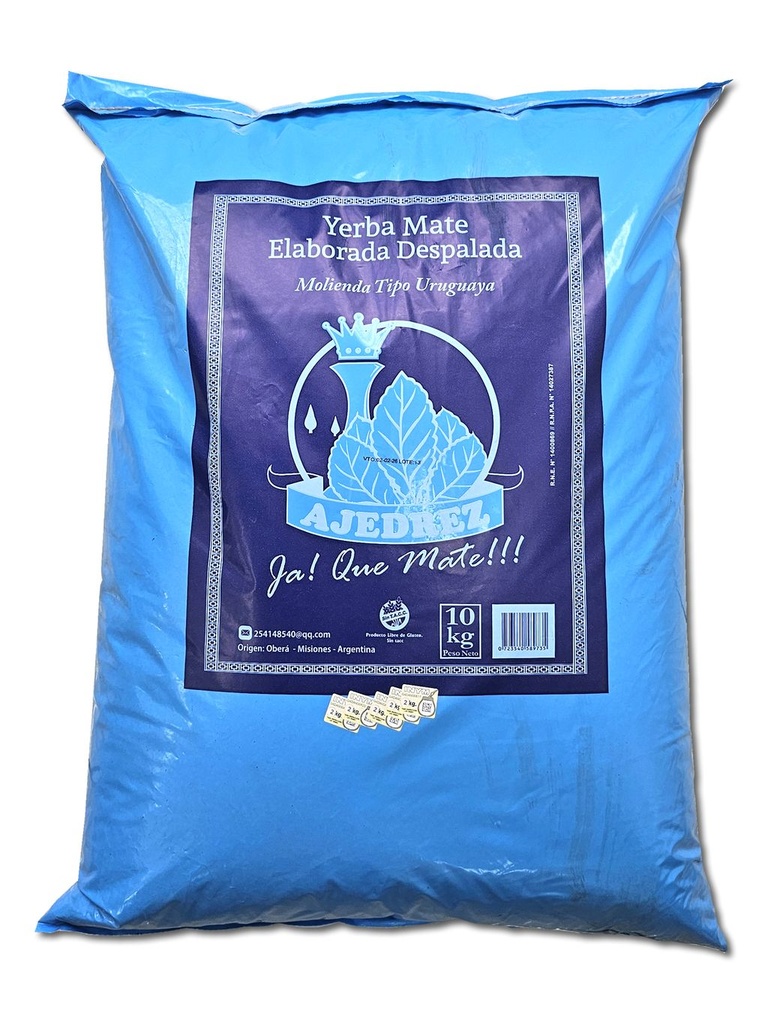 Yerba mate Ajedrez Fina 1kg