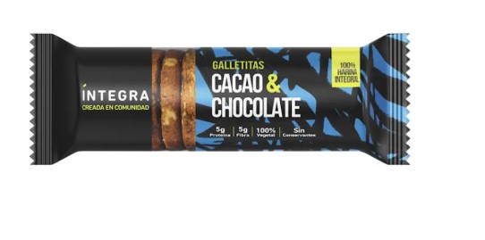 INTEGRA - Galletitas cacao y chocolate 200G