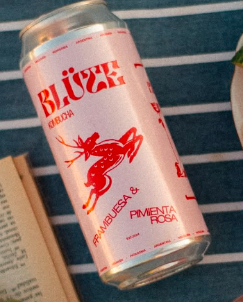 Kombucha Frambuesa y Pimienta rosa - Blüte