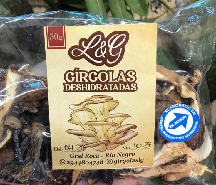 Girgolas deshidratadas 30gr