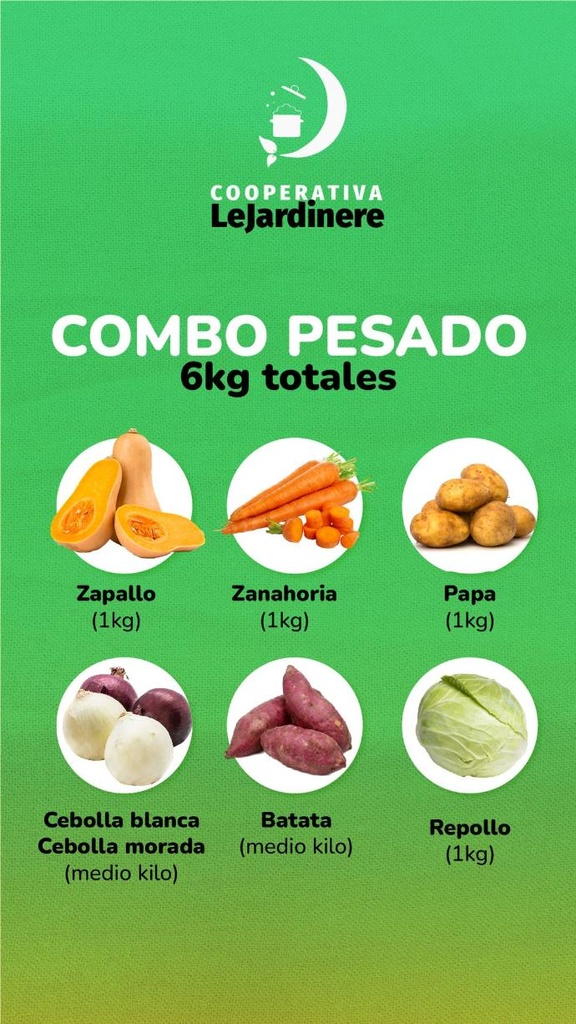 Combo Pesado 6kg