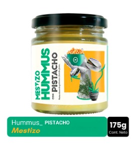 Hummus con Pistachos 175grs Mestizo