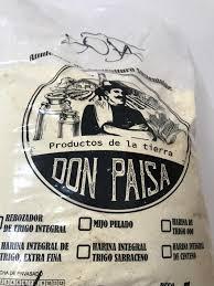 Harina de trigo 000 blanca envase 25kg - Paisa =