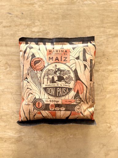 Harina integral de maiz - Paisa 500grs