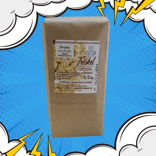 SUPER OFERTA Avena arrollada 500grs - Triskel envase
