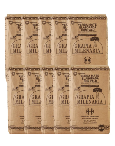 Yerba Grapia milenaria 500grs