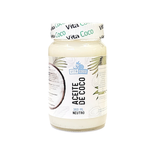 Aceite de coco  Neutro Vitacoco 360cc