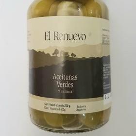 ACEITUNA VERDES EL RENUEVO 2KG