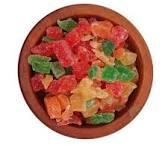 Papaya en cubos multicolor 500grs