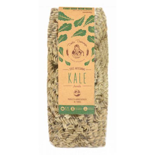 Fideos integrales  KALE " Fusilli"  400grs