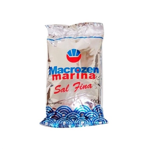 Sal marina fina MACROZEN 500grs