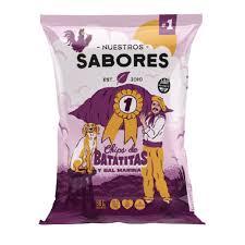 Chip de batata con sal marina - NUESTROS Sabores