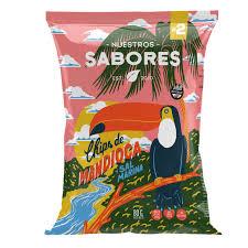Chip de mandioca con sal marina - NUESTROS Sabores