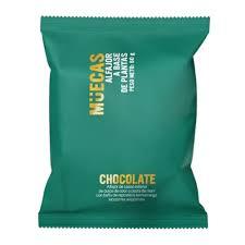MUECAS - Alfajor de cacao con dulce de coco y pasta de mani