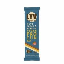 barra proteica vegana - choco y berriesx43gr