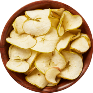 Snack de manzana verde deshidratada x 20 g.