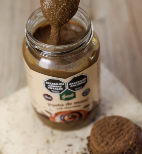 GANOFI - PASTA DE MANI CON CHOCOLATE X 400 GRS