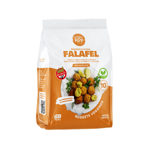 NATURAL POP - Premezcla falafel x 210g
