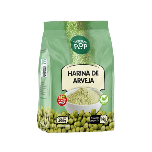 NATURAL POP - Harina de arvejas x 450g