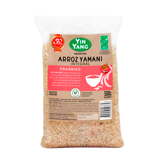 YIN YANG - Arroz yamani organico x 500g