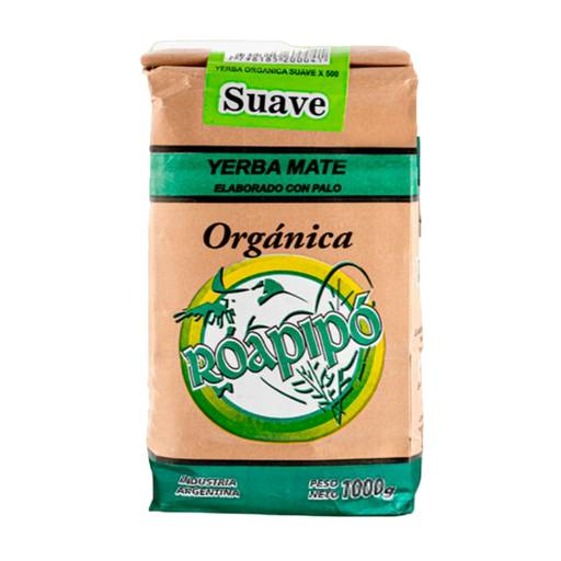 ROAPIPO - Yerba mate suave organica x 1 Kg