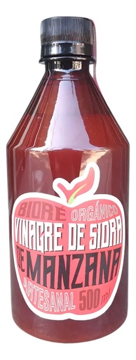 Vinagre de manzana orgánico Biore 500Ml