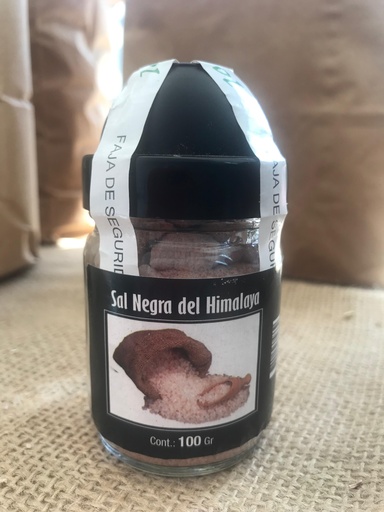 Sal negra del Himalaya - Salero 100gr