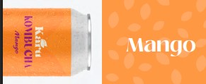 Kombucha Karu Mango lata 360cc