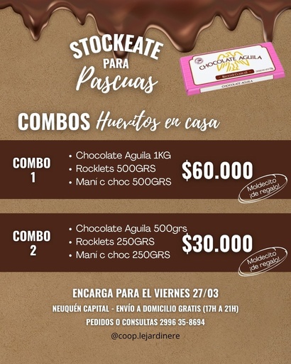 Combo 2 AGUILA - Pascuas