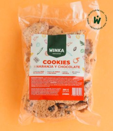 WINKA - Cookies integrales - Naranja y chocolate x 200g