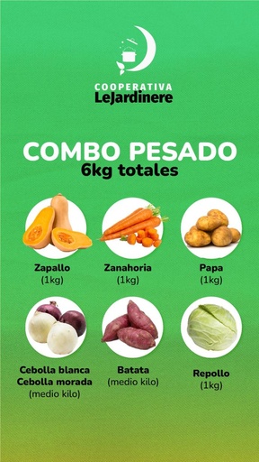Combo Pesado 6kg