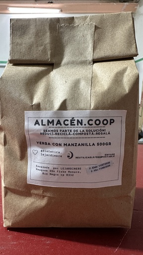Yerba con Manzanilla 500grs