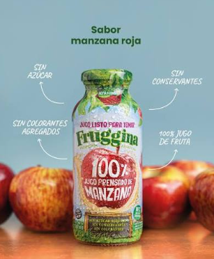 Jugo Fruggina manzana verde x 500 ml
