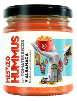 Hummus con tomate seco 175grs Mestizo