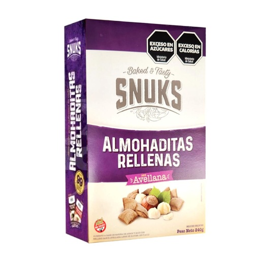 Snuks Almohaditas de Avellanas 240gr
